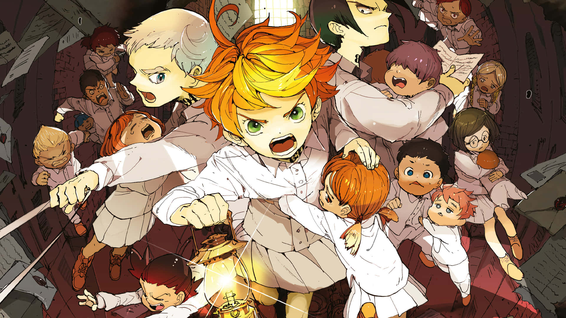 Emma The Promised Neverland Achtergrond