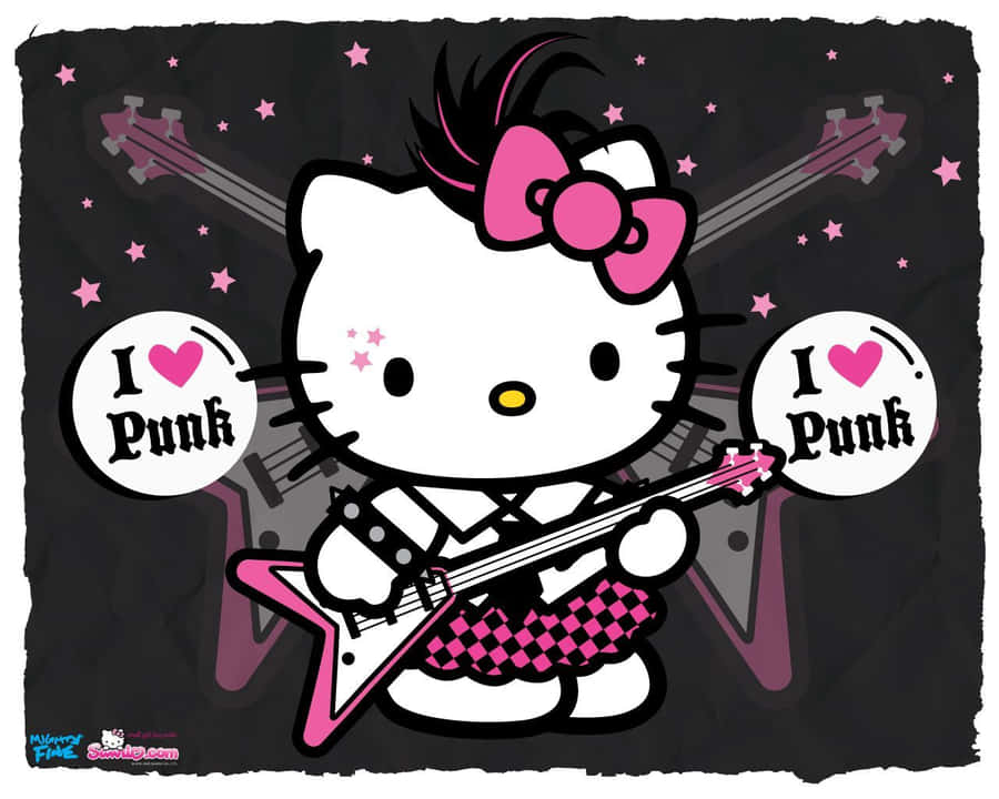 Emo Hello Kitty Taustakuva