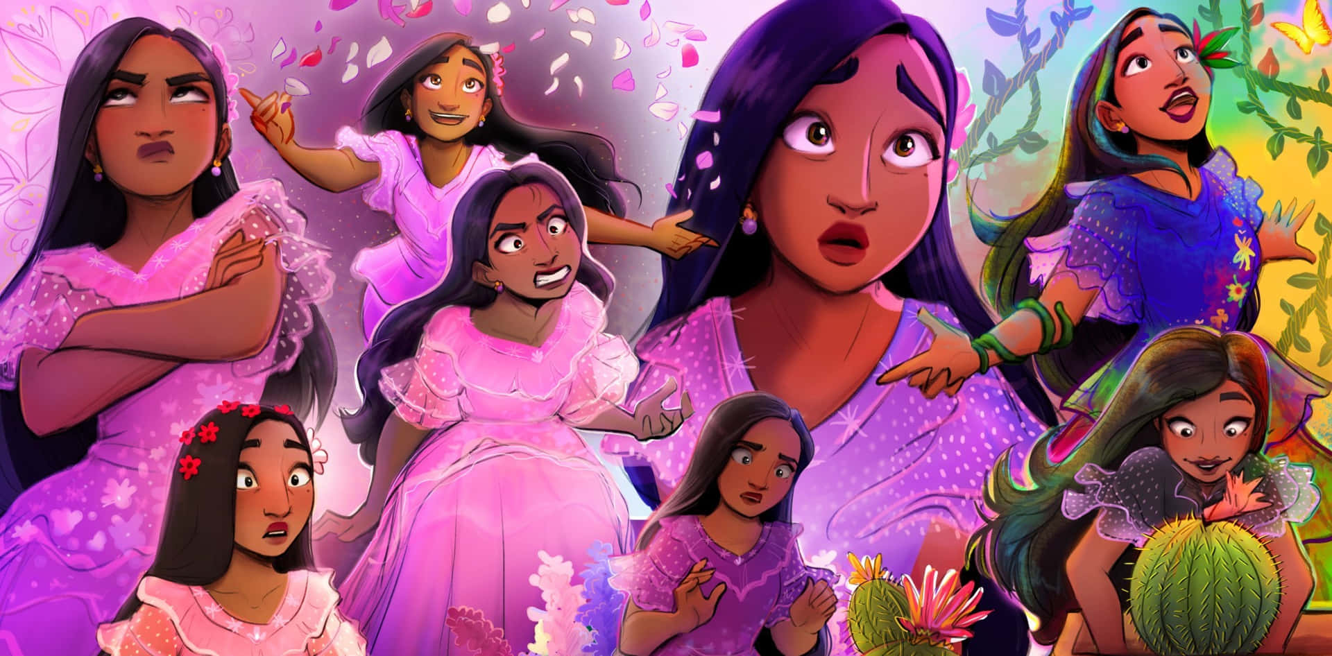 Encanto Isabela Wallpaper