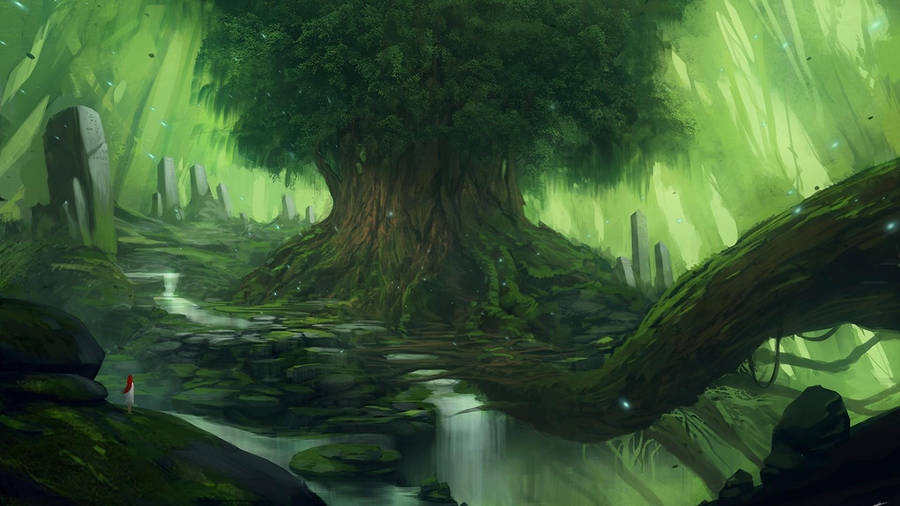 Enchanted Forest Baggrunde
