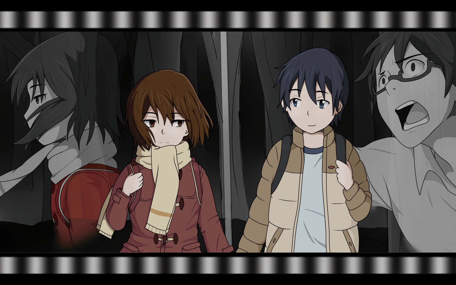 Erased Anime Achtergrond