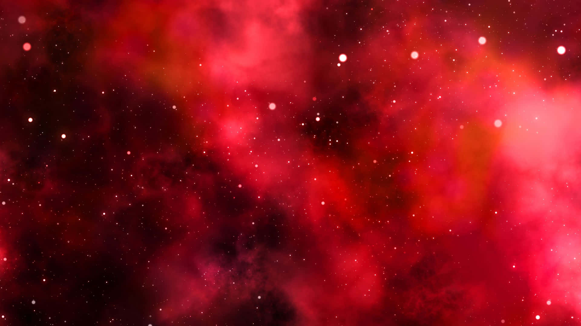Espaço Sideral Vermelho 4k Papel de Parede