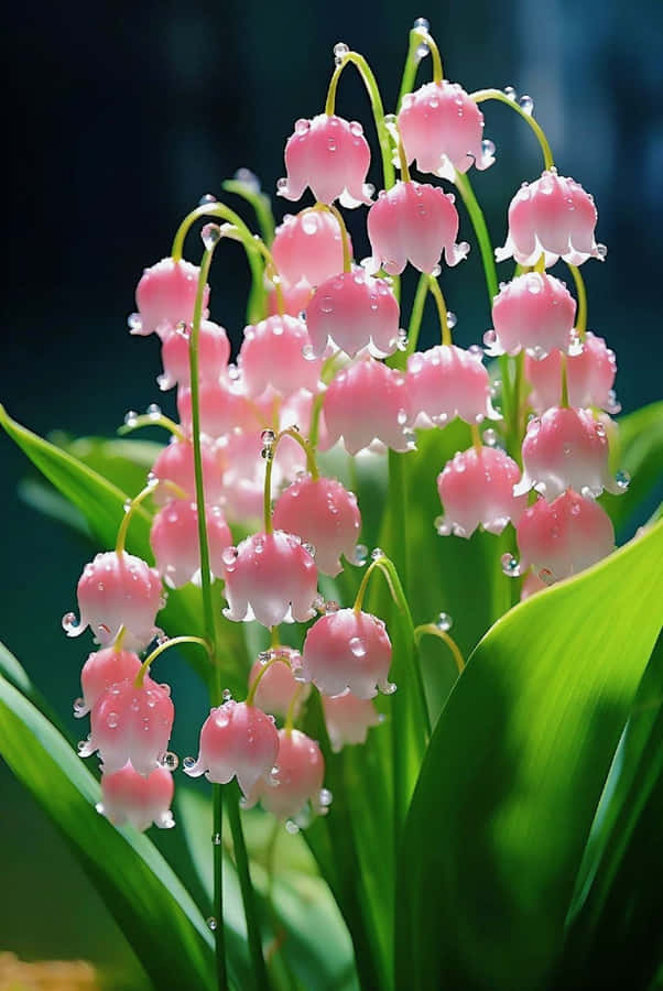 Estética De Lirio De Los Valles Fondo de pantalla