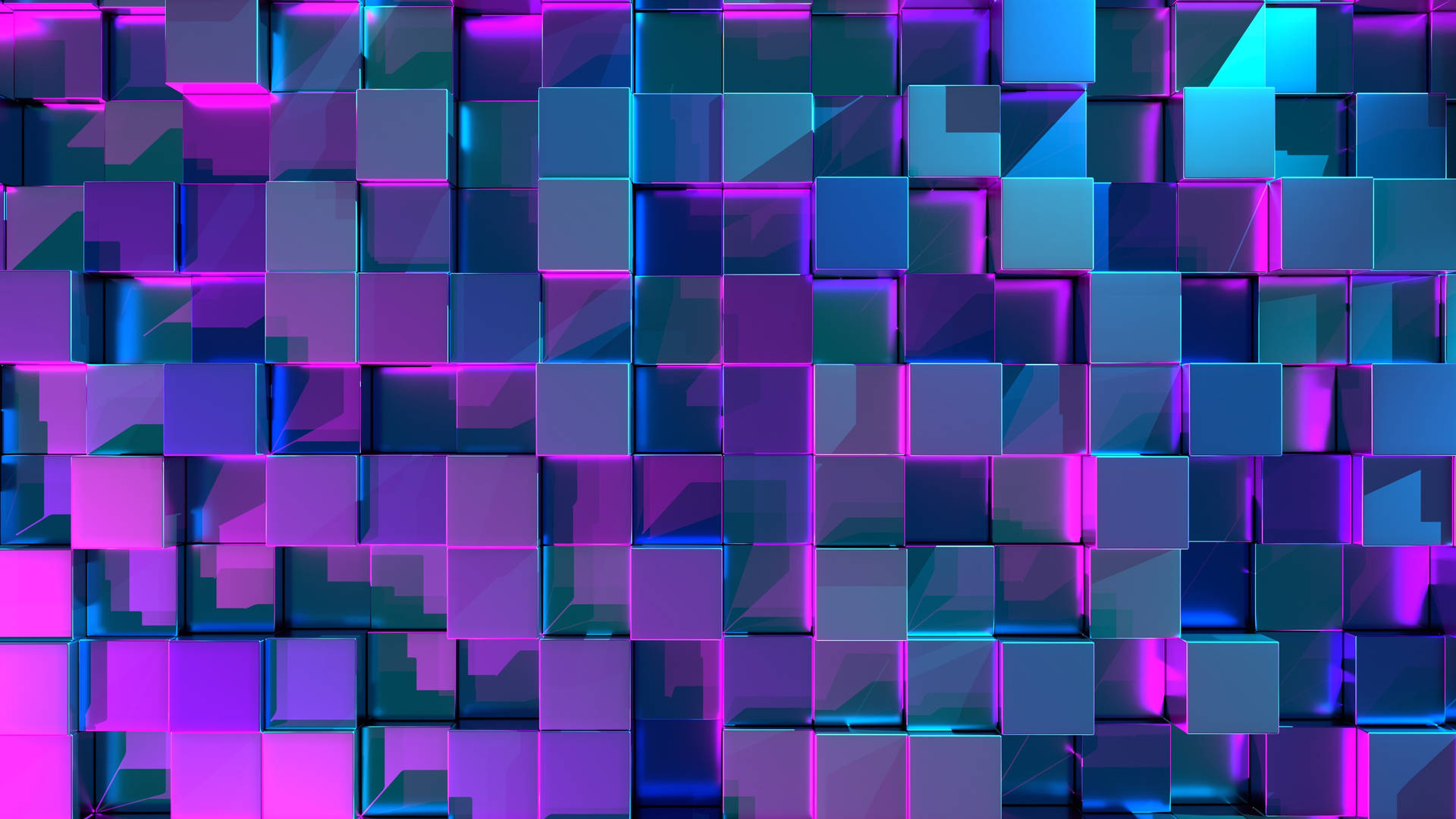 Estética Púrpura Neón Fondo de pantalla