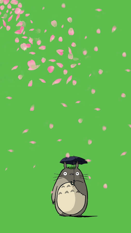 Estética Totoro Papel de Parede