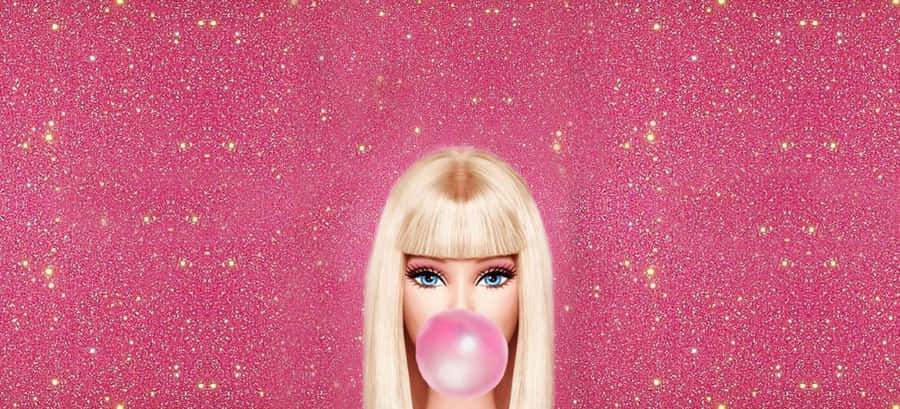 Estetika Glitter Barbie Wallpaper