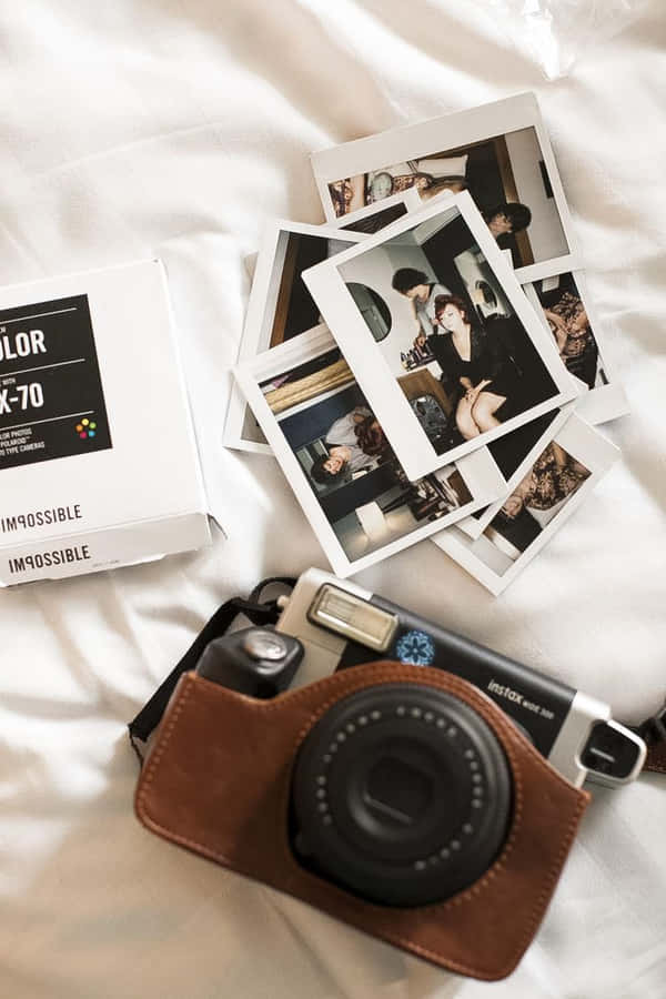 Estetiska Polaroid Bilder