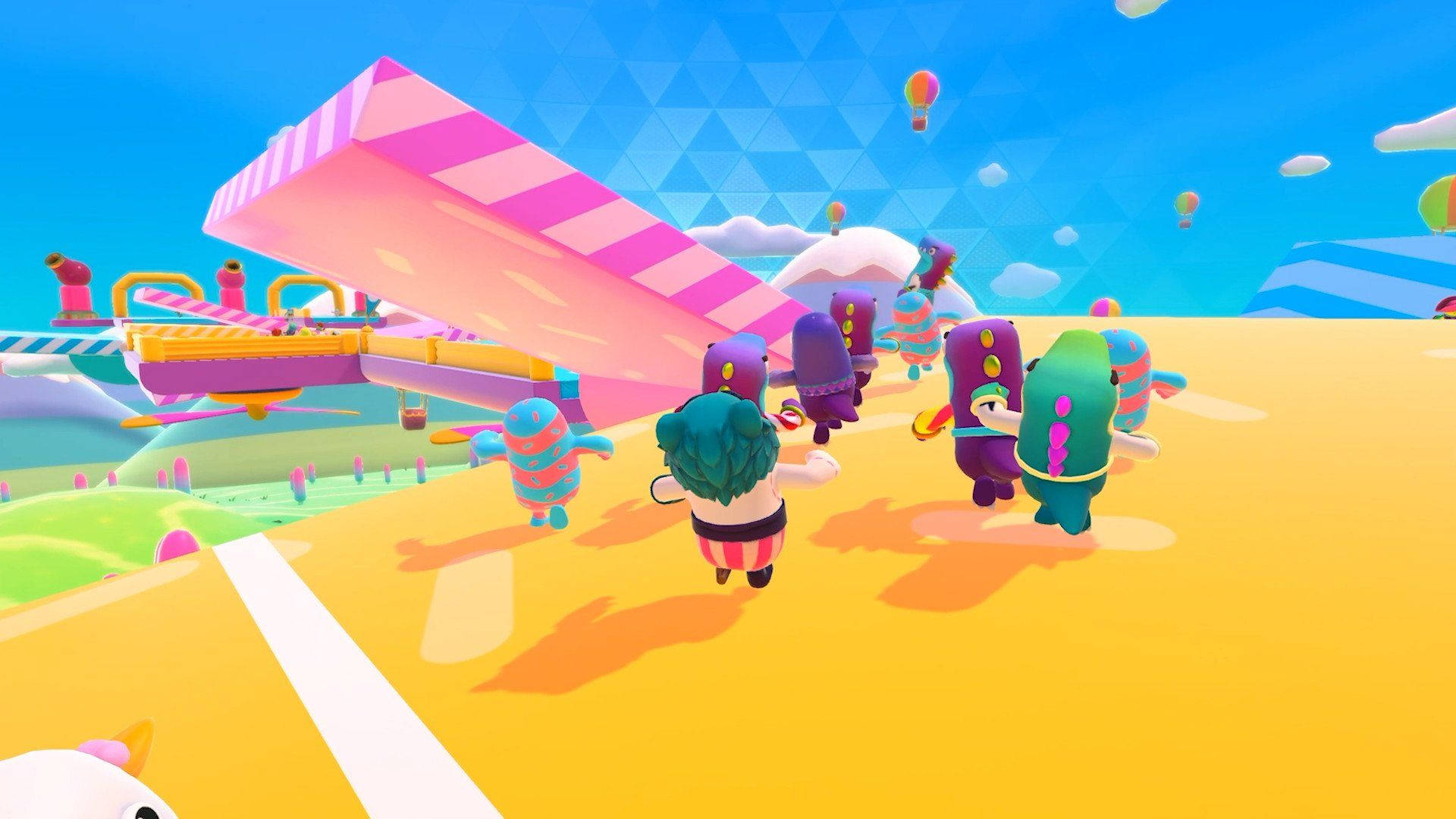 Fall Guys Bakgrunnsbildet