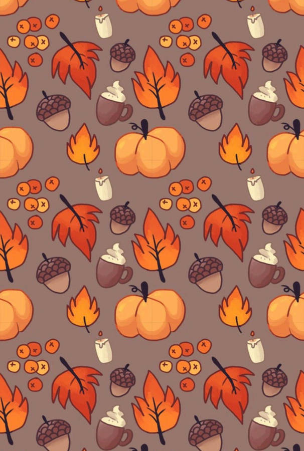 Fall Halloween Background Wallpaper