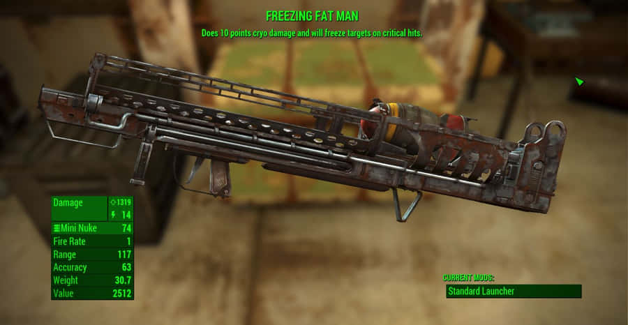 Fallout 4 Fat Man Achtergrond