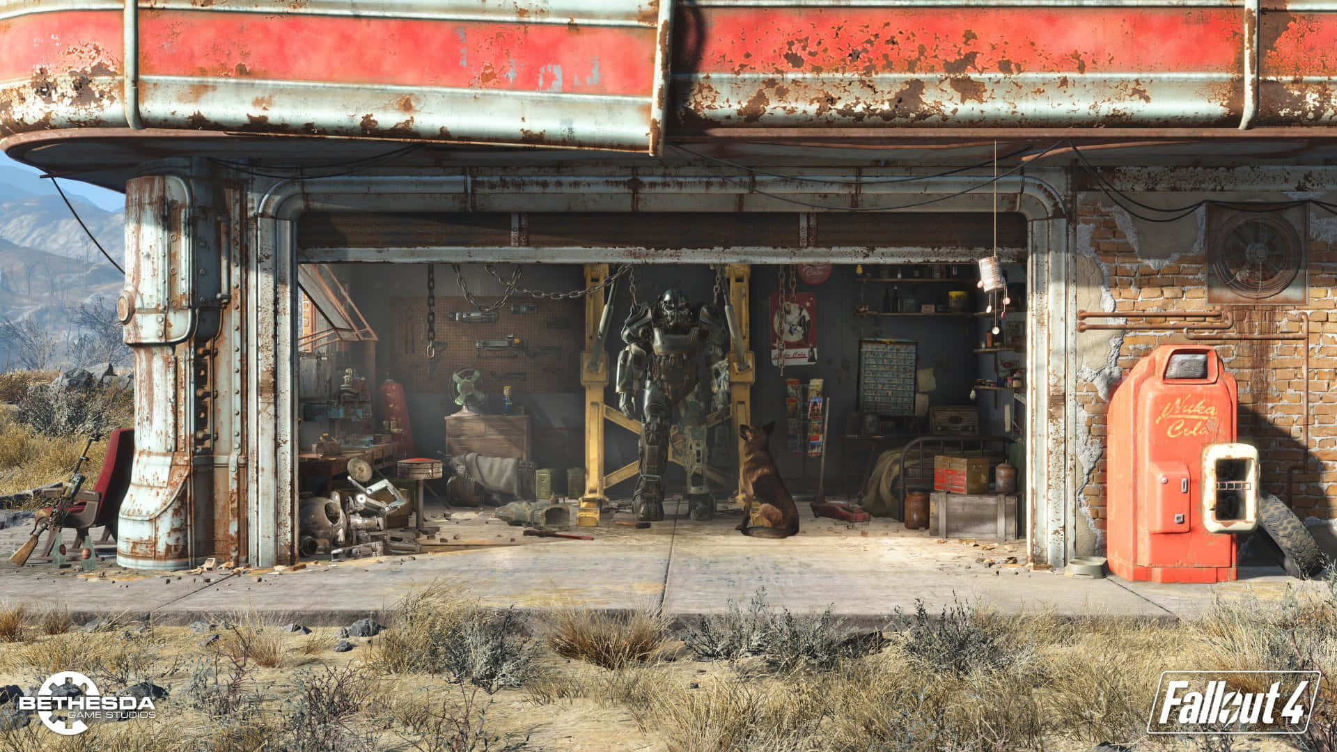 Fallout 4 Tietokone Taustakuva