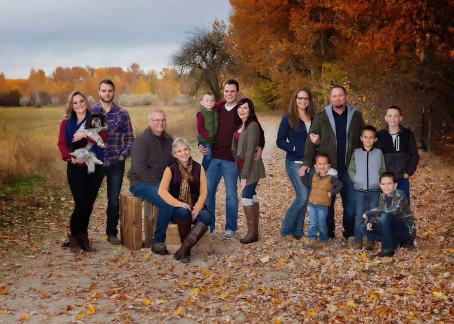 Family Fall Pictures Wallpaper