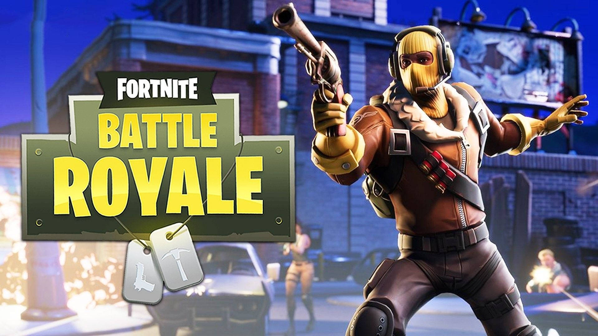 Fantastico Fortnite Battle Royale Sfondo