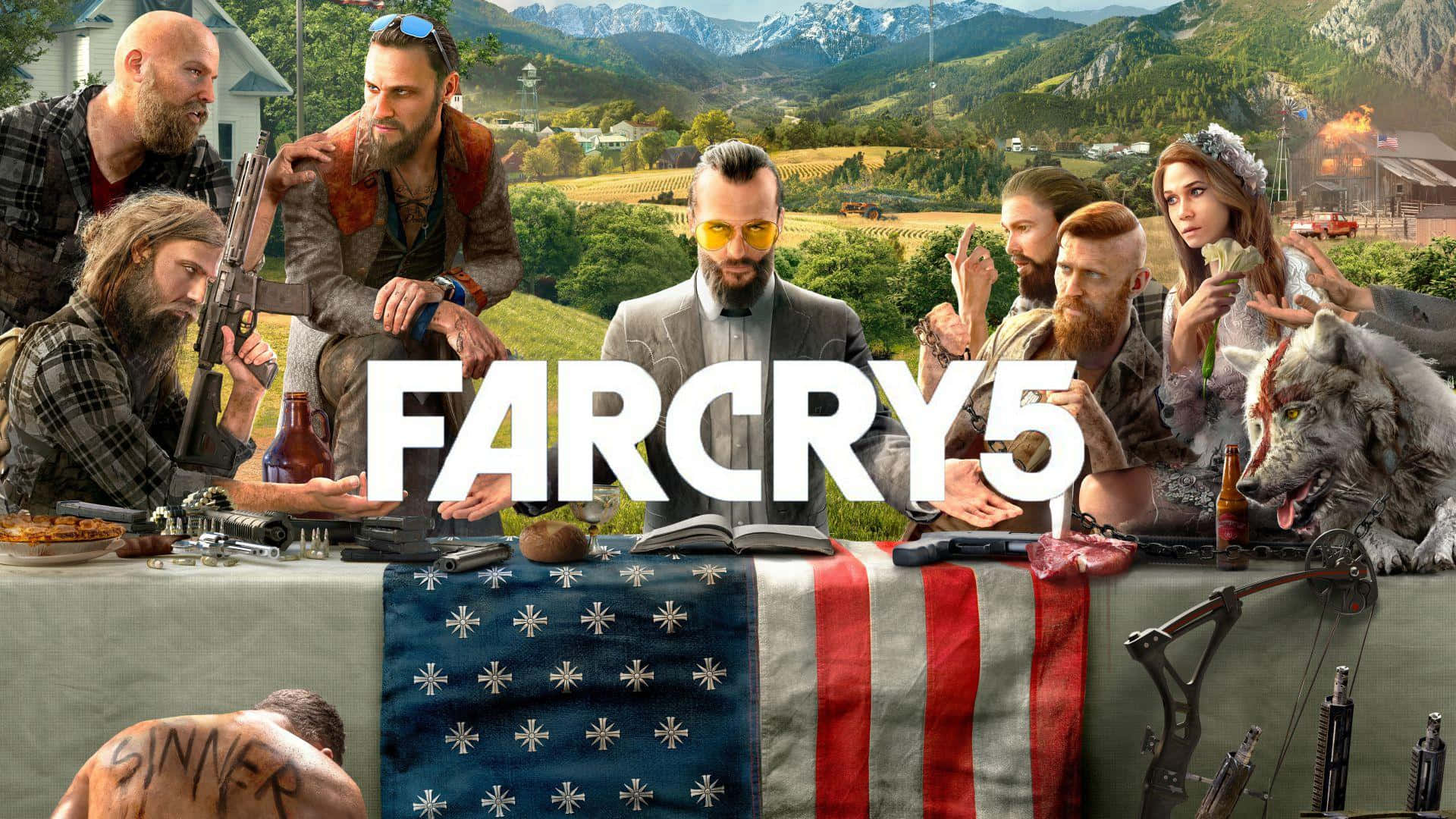 Far Cry 5 Background Wallpaper