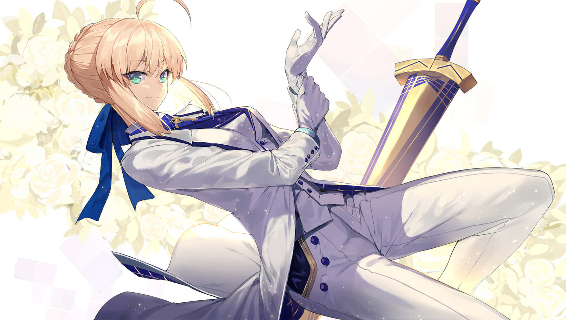 Fate Grand Order Artoria Pendragon Bakgrunnsbildet