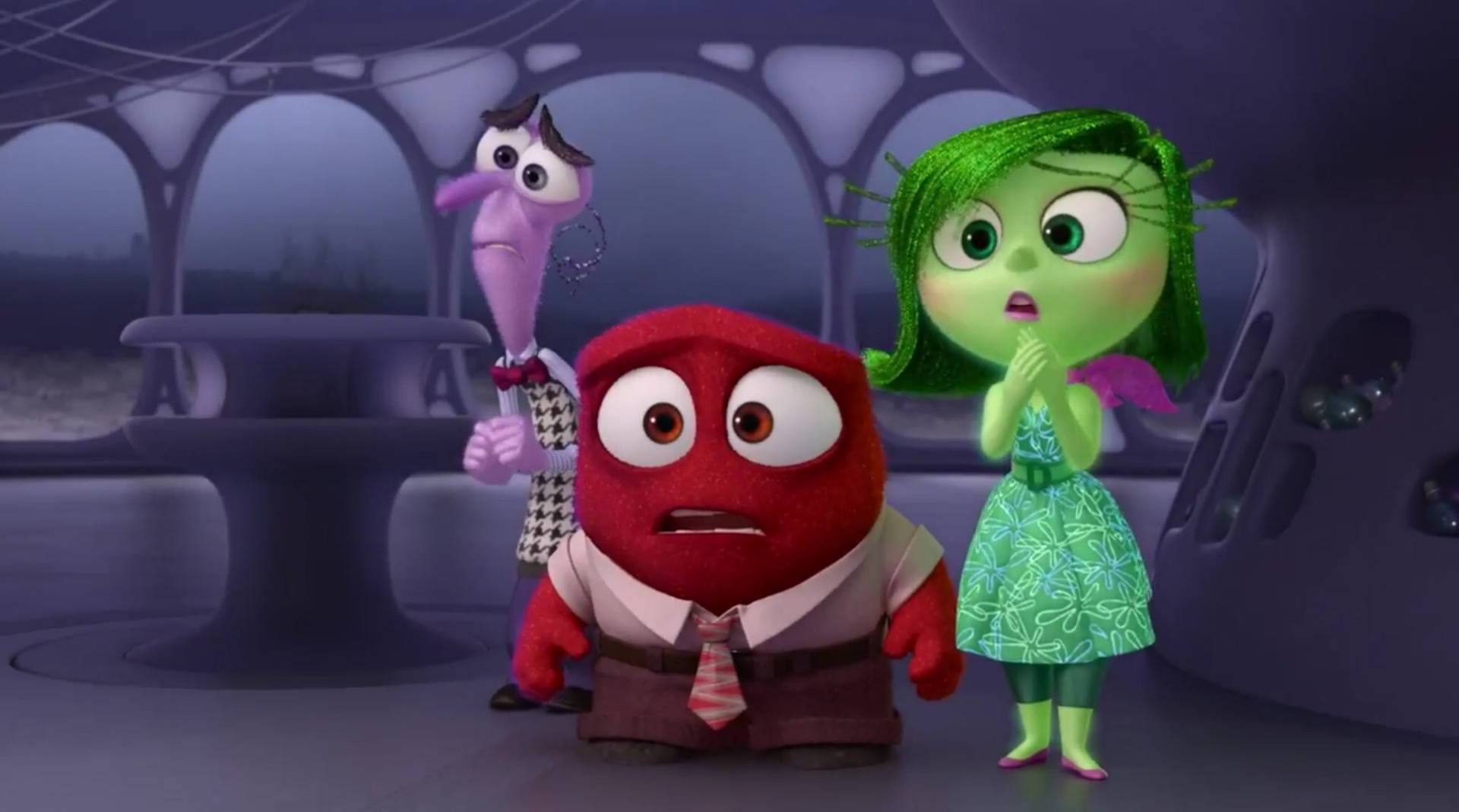 Fear Inside Out Wallpaper