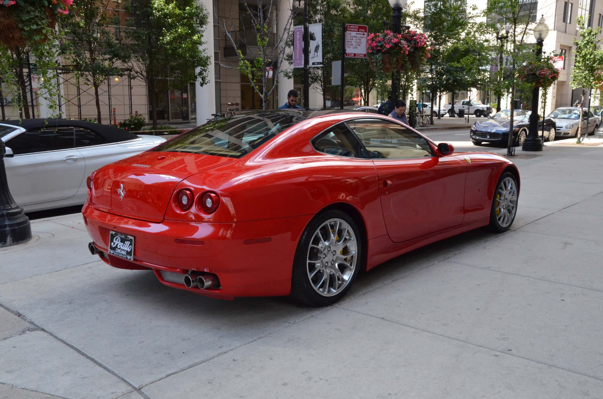 Ferrari 612 Scaglietti Bakgrunnsbildet