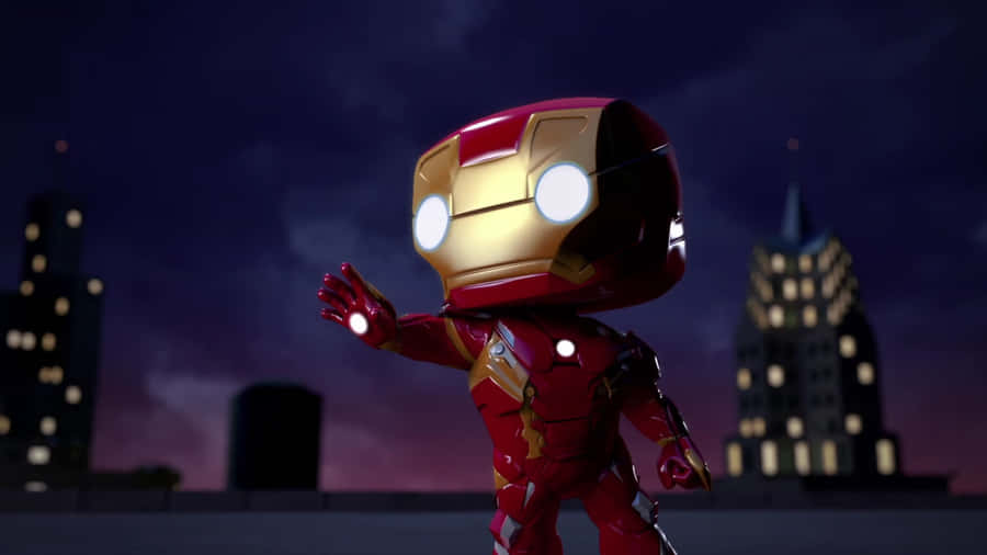 Figuras Pop De Iron Man Fondo de pantalla