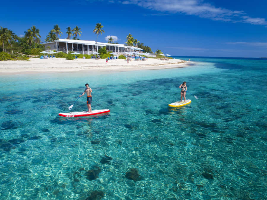 Fiji Strand Achtergrond