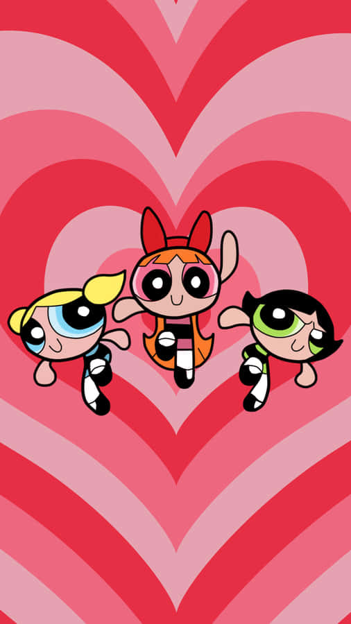 Filles Powerpuff Bulles Fond d'écran