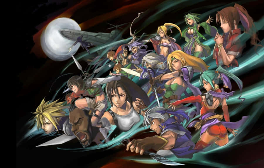 Final Fantasy Personages Achtergrond