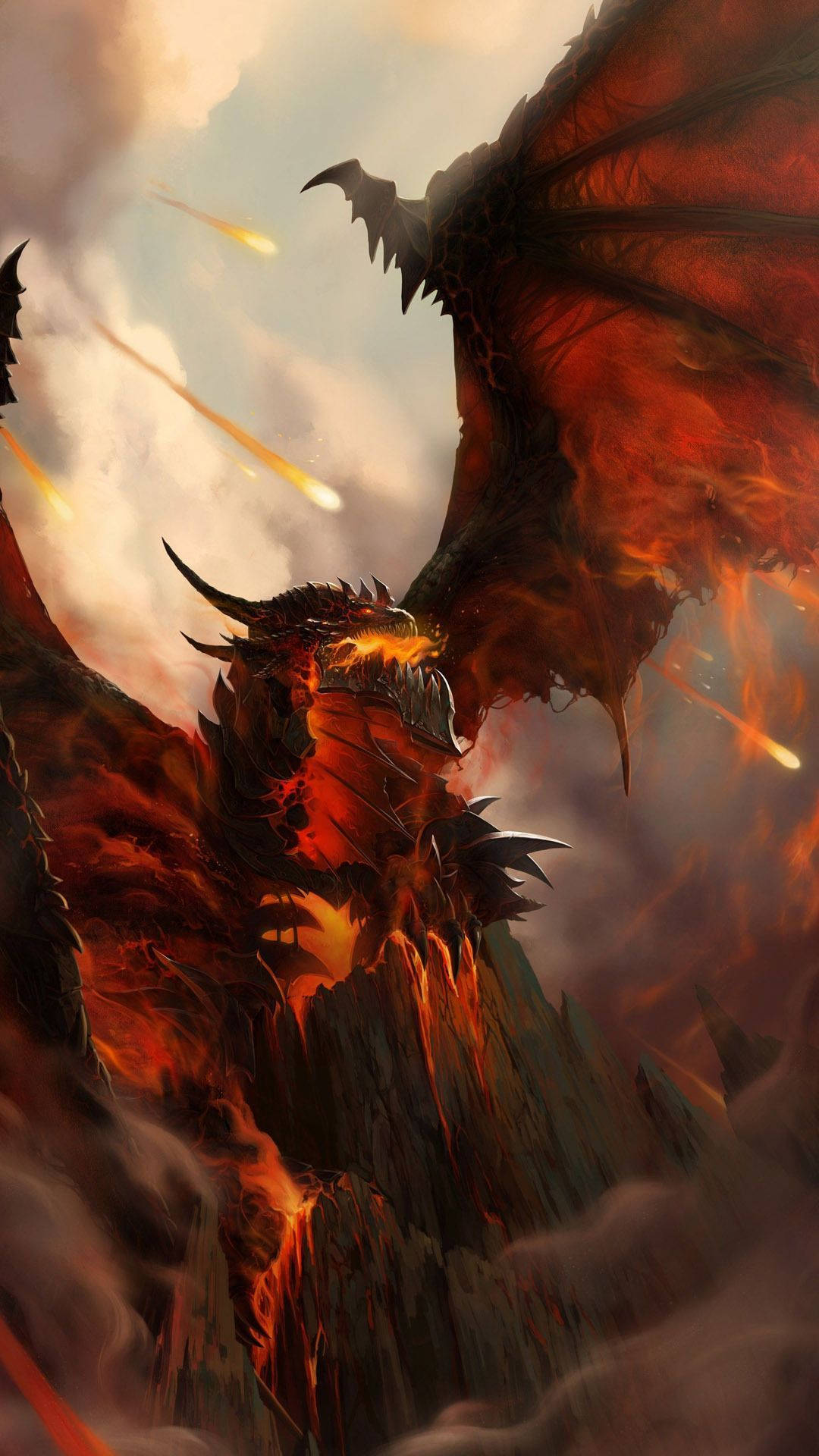Fire Dragon Hintergrund