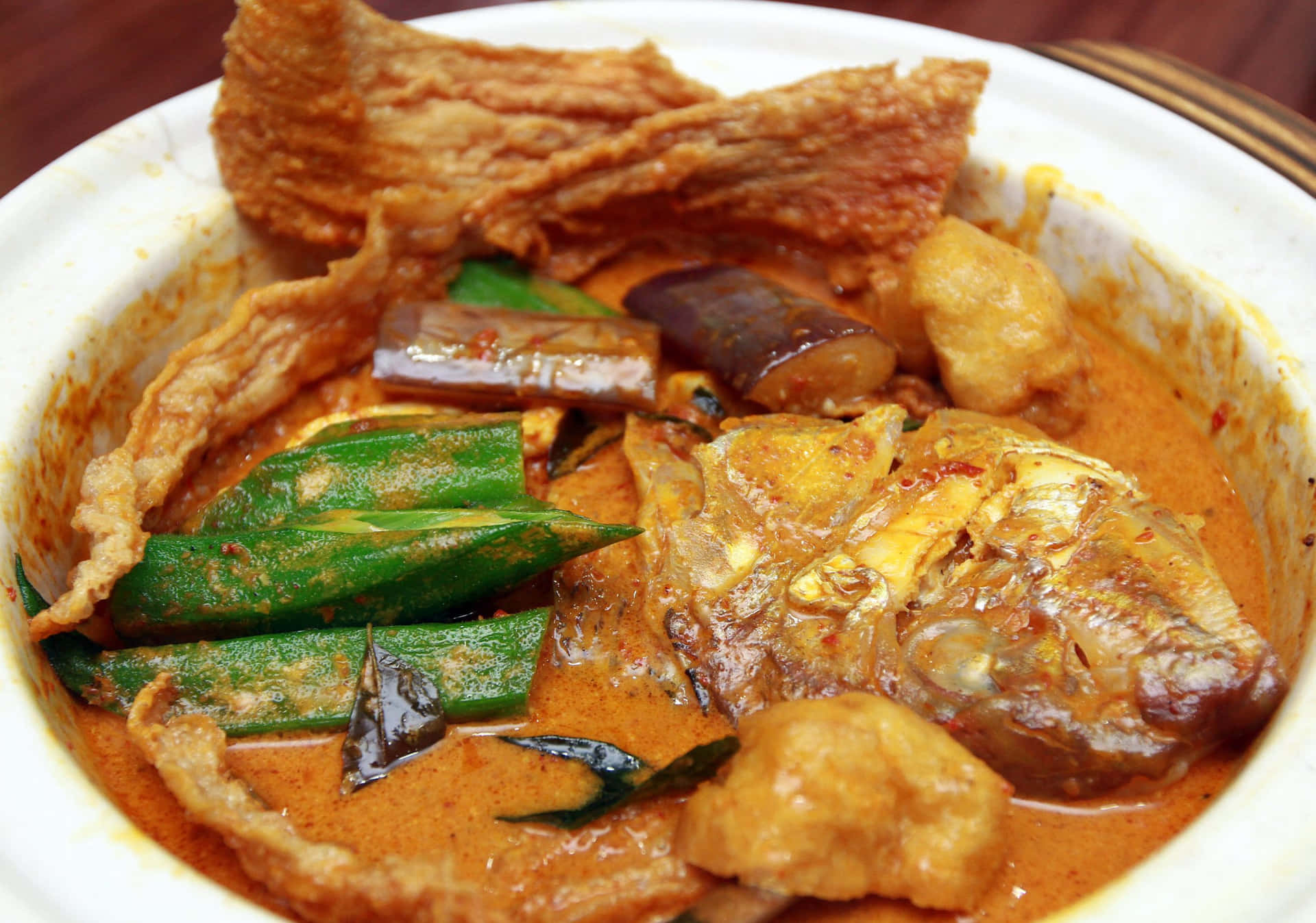 Fish Head Curry Achtergrond