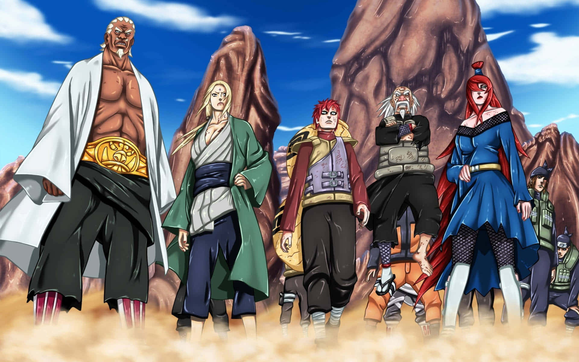 Five Kage Summit Wallpaper