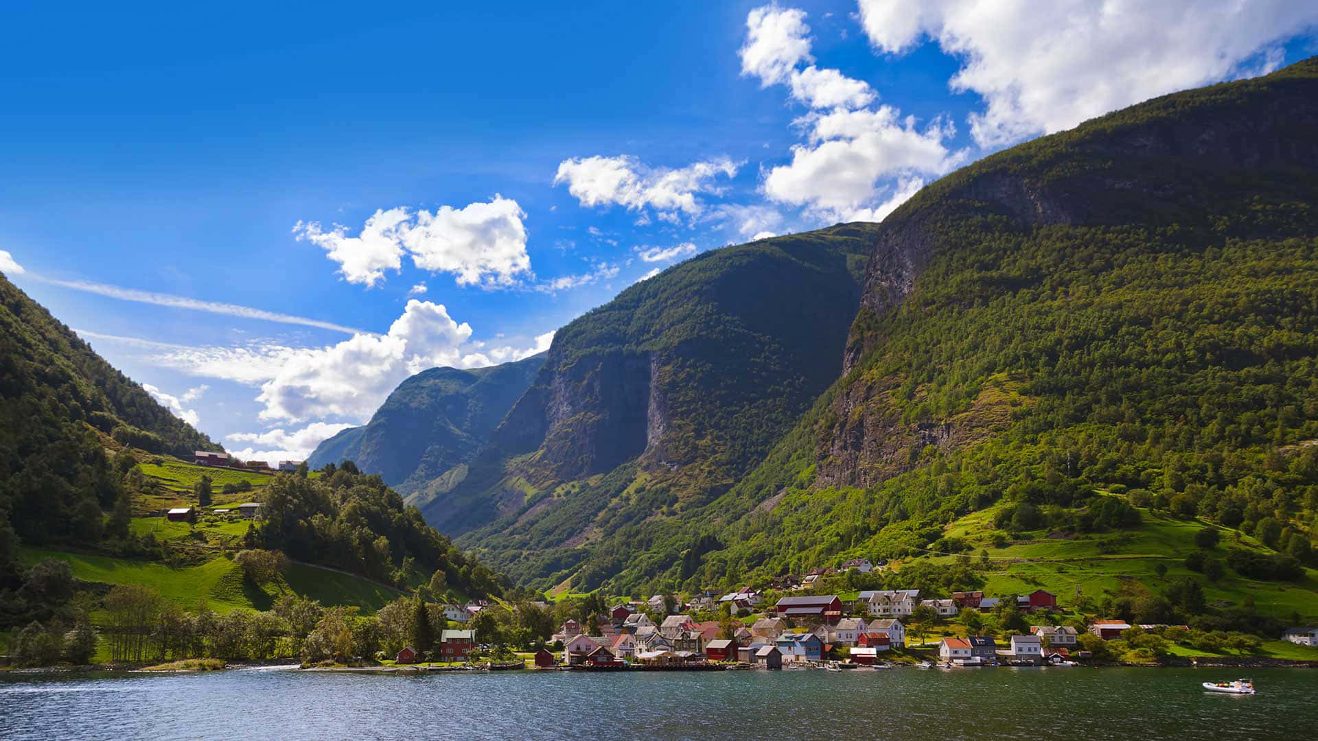 Fjord Fond d'écran