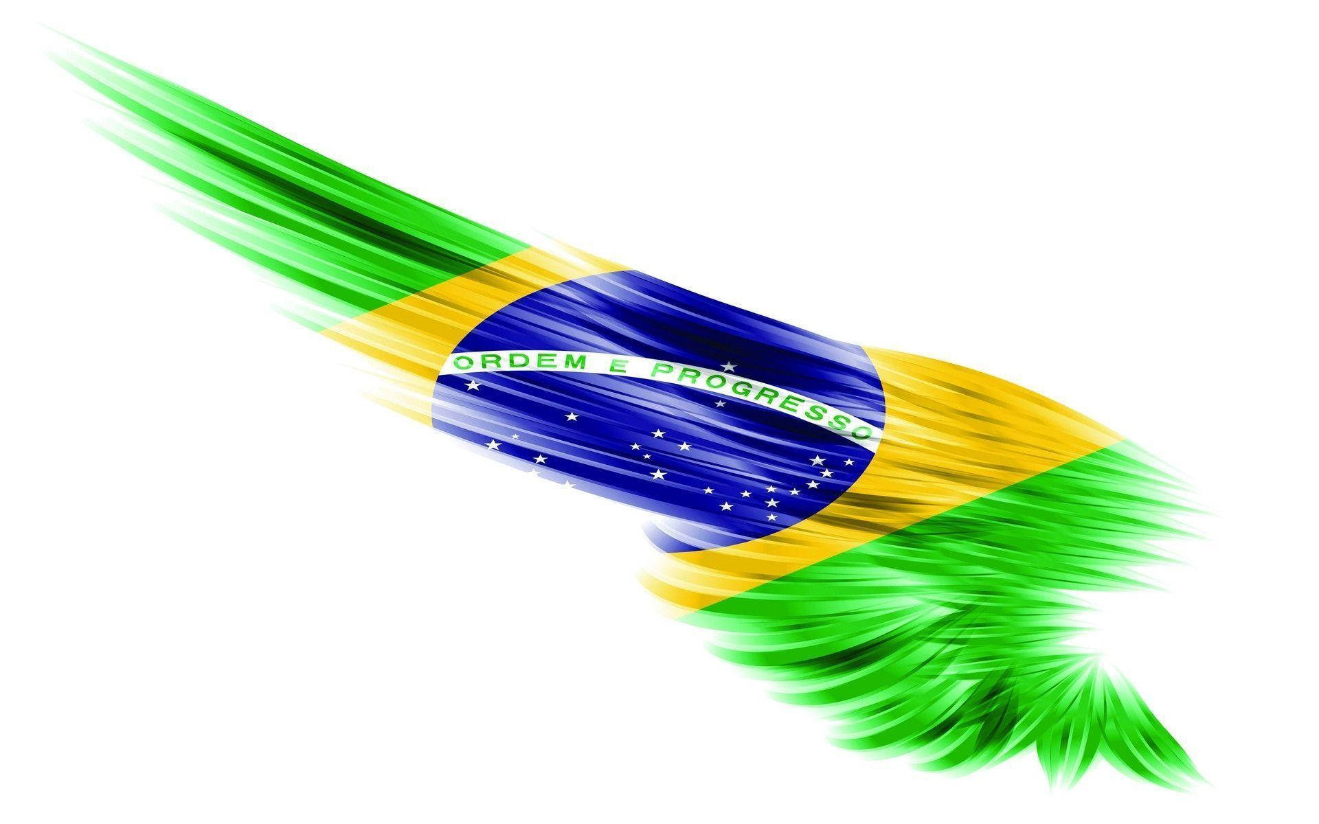 Flagge Brasiliens Wallpaper
