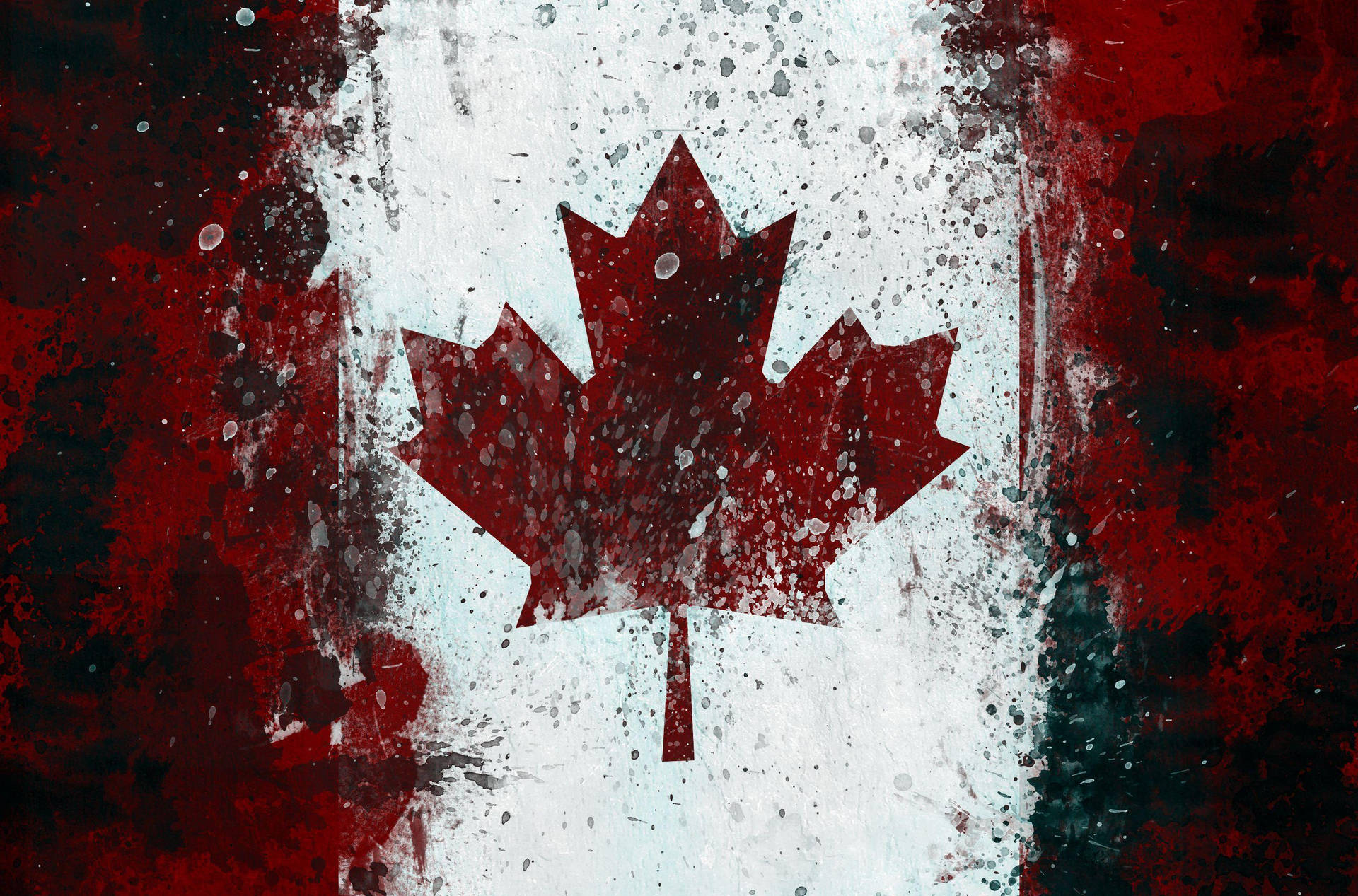 Flagge Kanadas Wallpaper