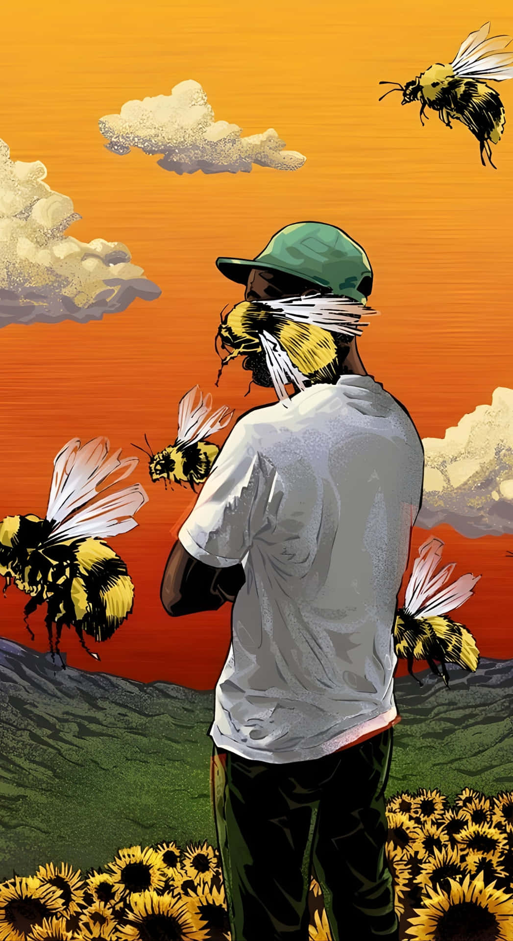 Flower Boy Wallpaper