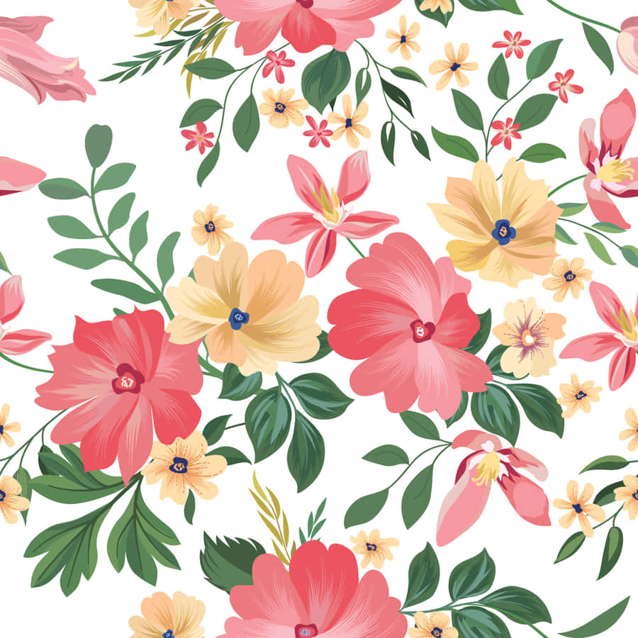 Flower Texture Wallpaper