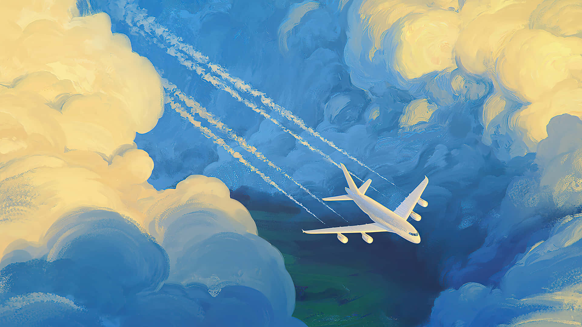 Flugzeug Desktop Wallpaper