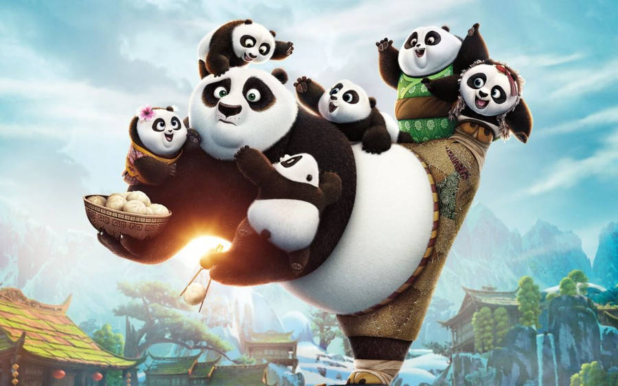 Fondods De Kung Fu Panda