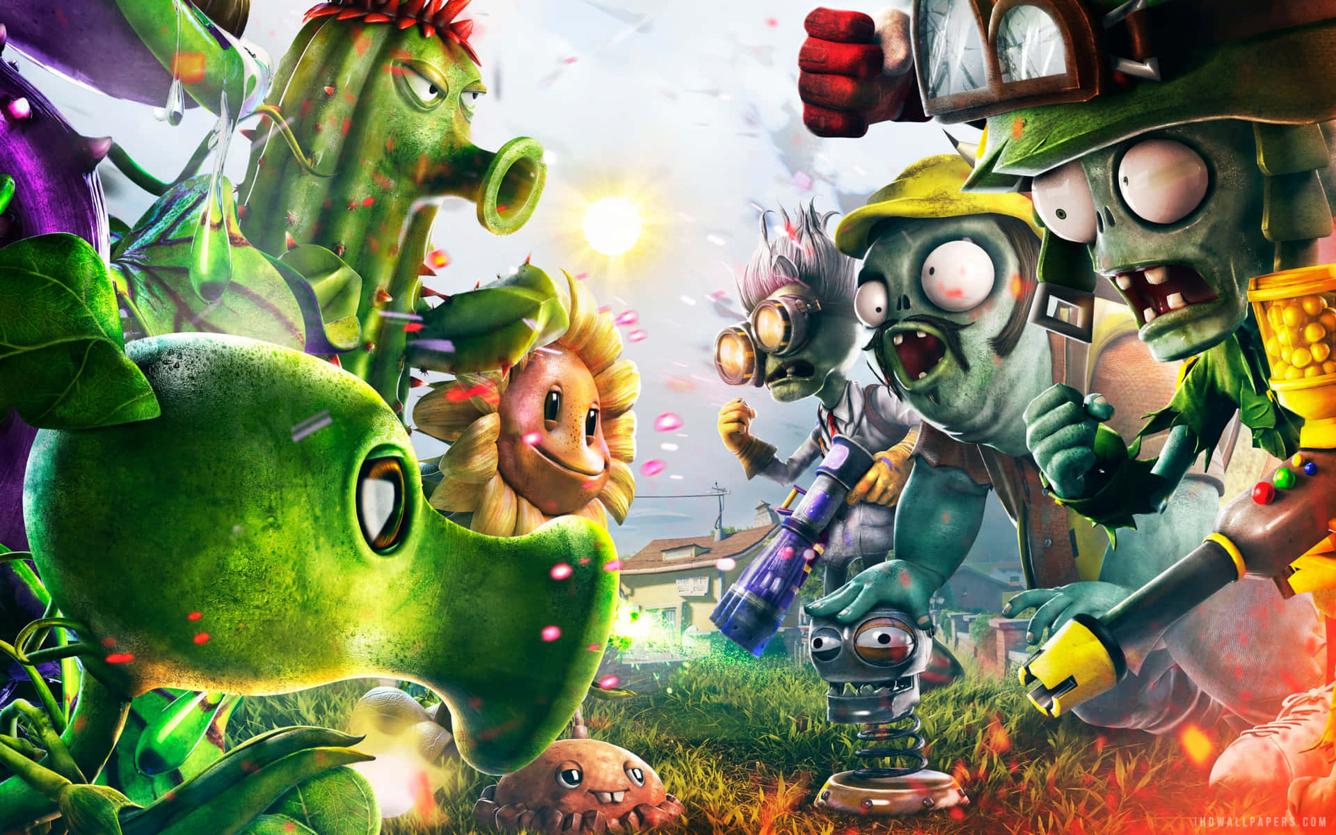 Fondods De Plantas Vs Zombies