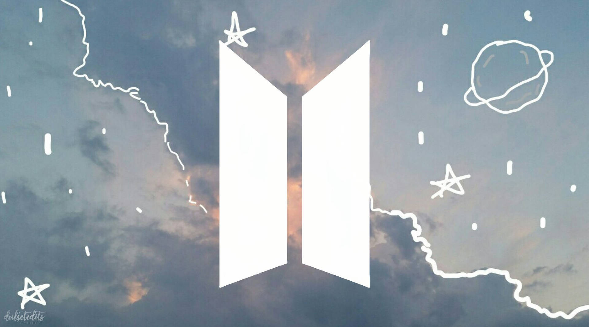 Fondods Del Logo De Bts