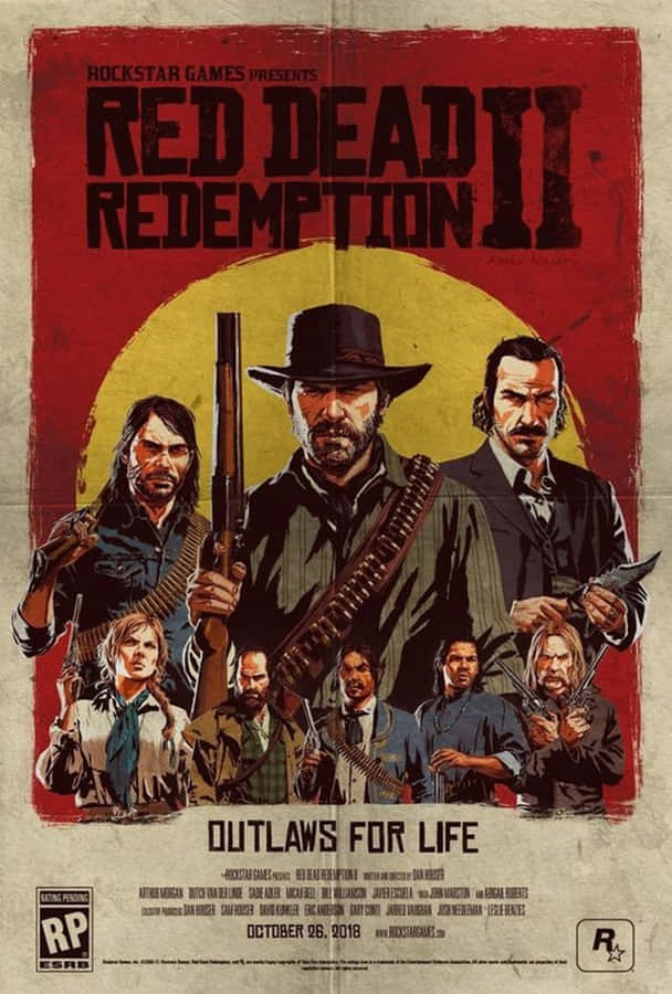 Fondods Pixel 3xl Red Dead Redemption 2