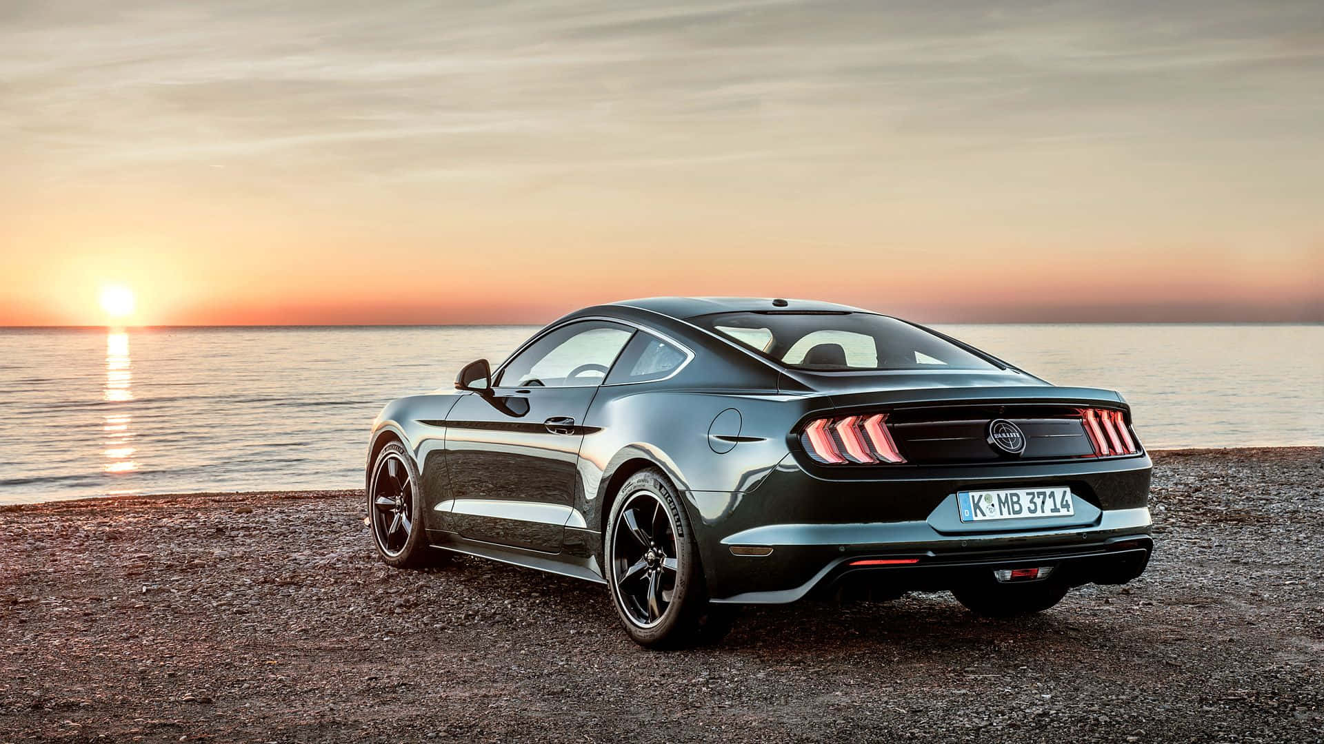 Ford Mustang Bullitt Bakgrunnsbildet