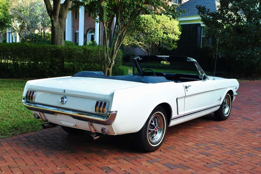 Ford Mustang Gt Convertible Achtergrond