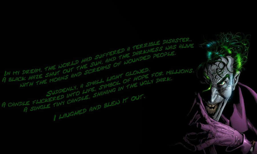Frases Del Joker Fondo de pantalla