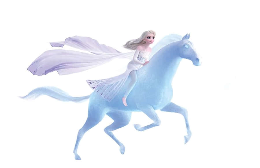 Frozen 2 Elsa Robe Blanche Fond d'écran