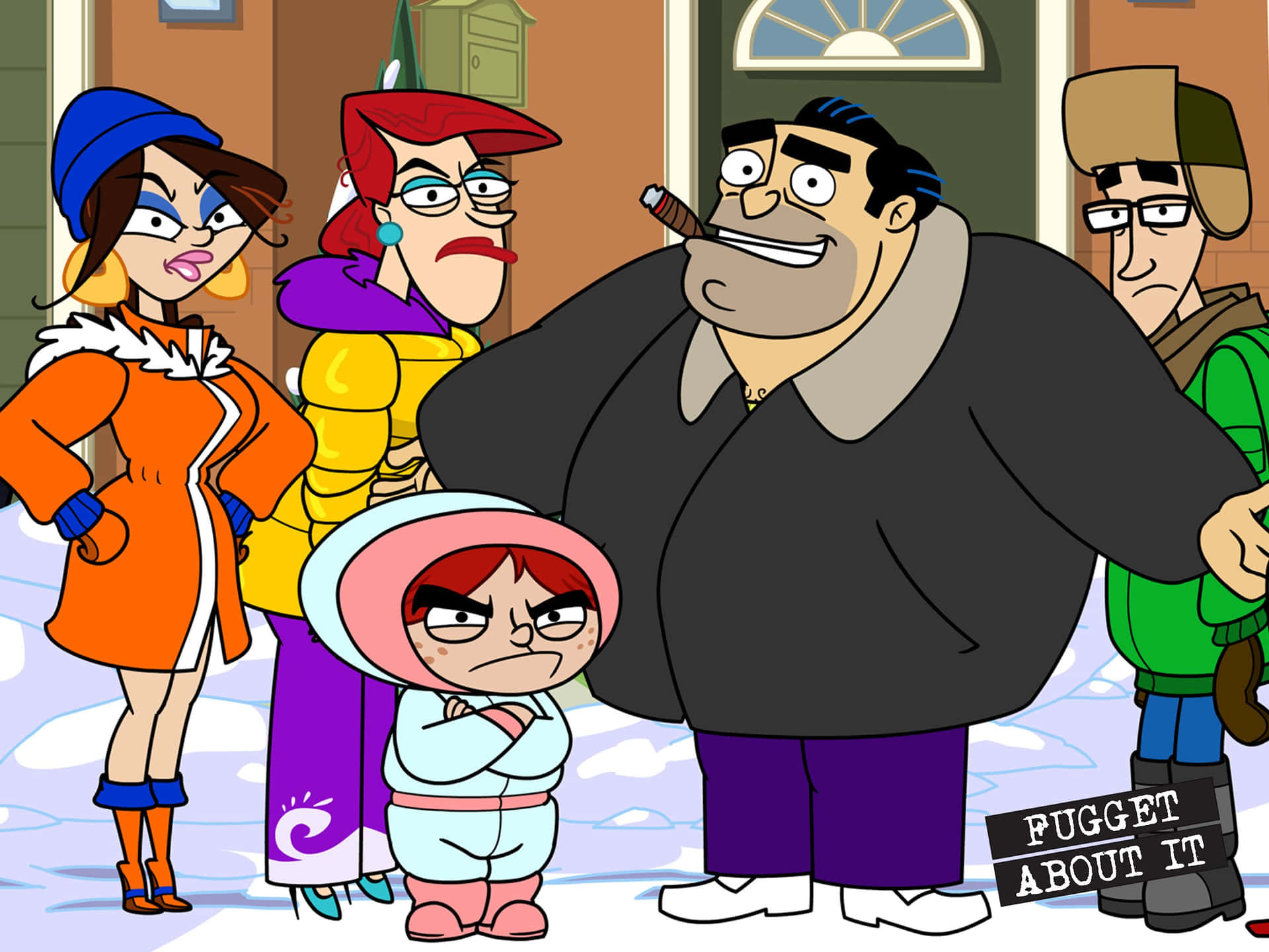 Fugget About It Wallpaper