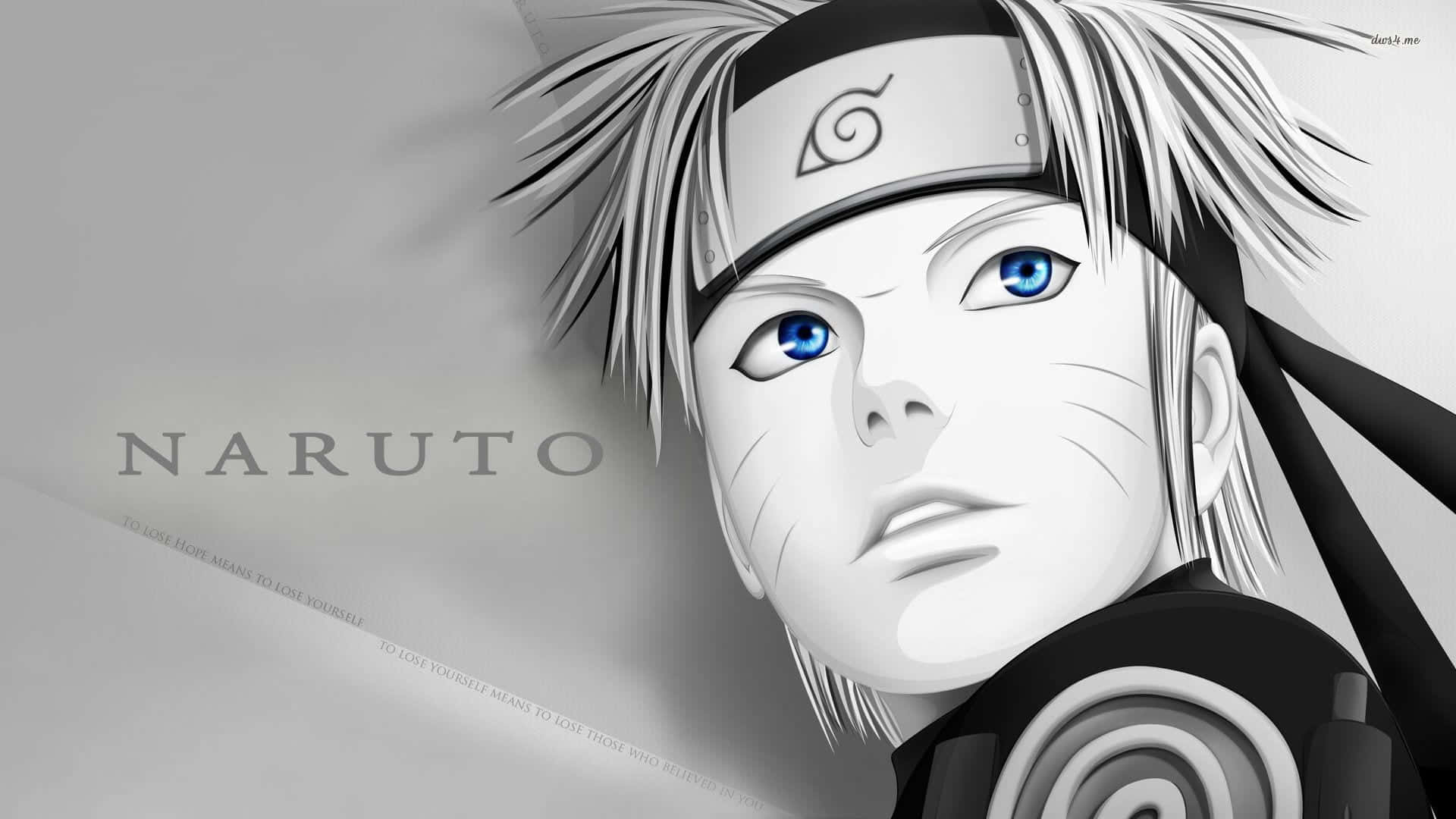 Fundo Branco De Naruto