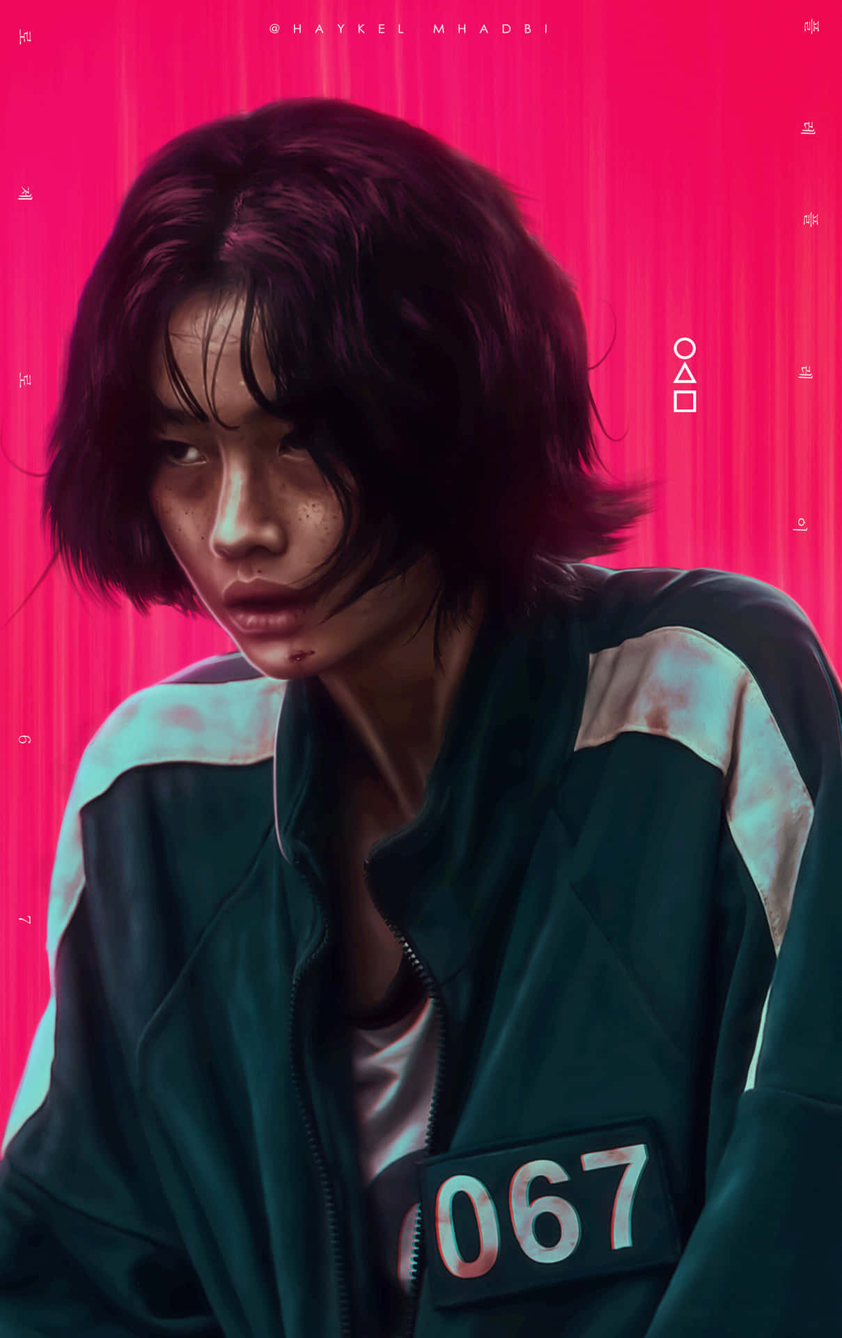 Fundo De Badass Girl