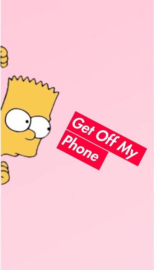 Fundo De Get Off My Phone