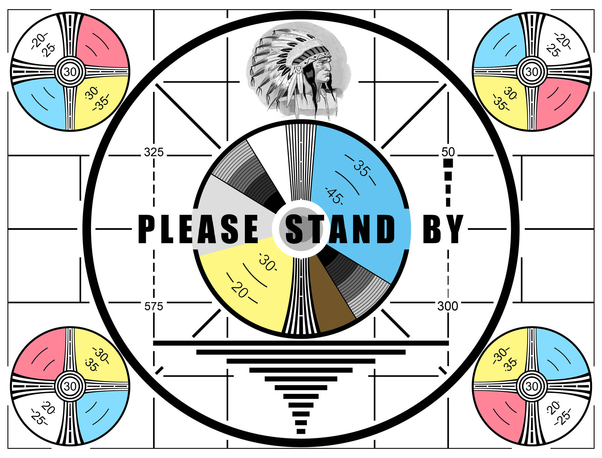 Fundo De Please Stand By