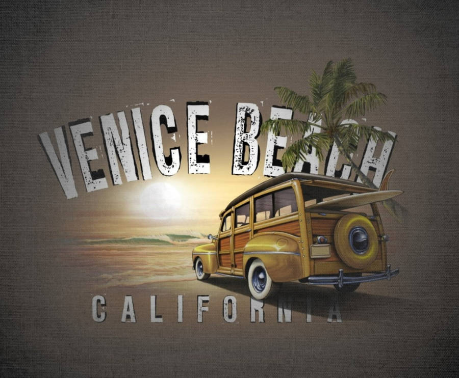 Fundo De Venice Beach