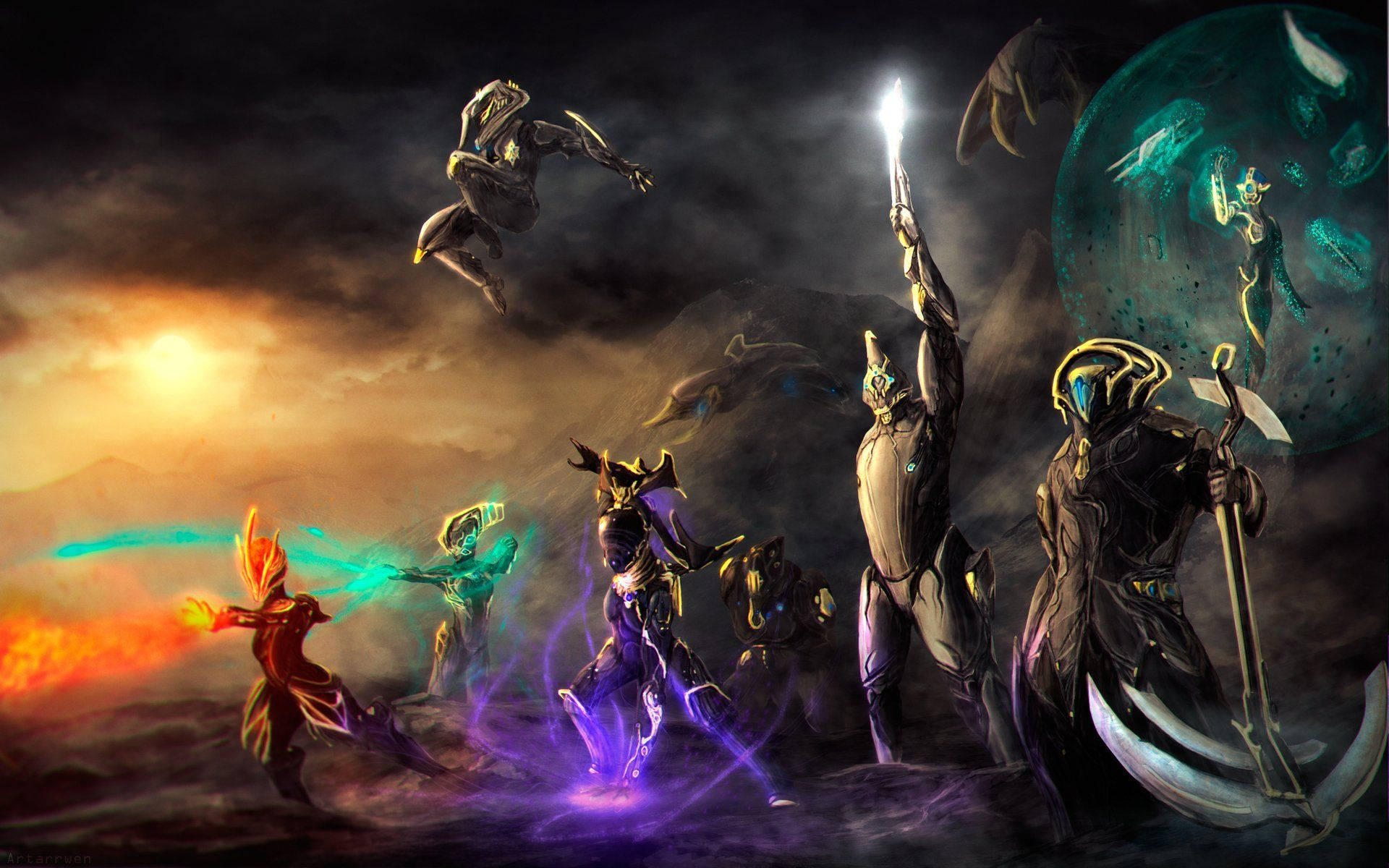 Fundo De Warframe