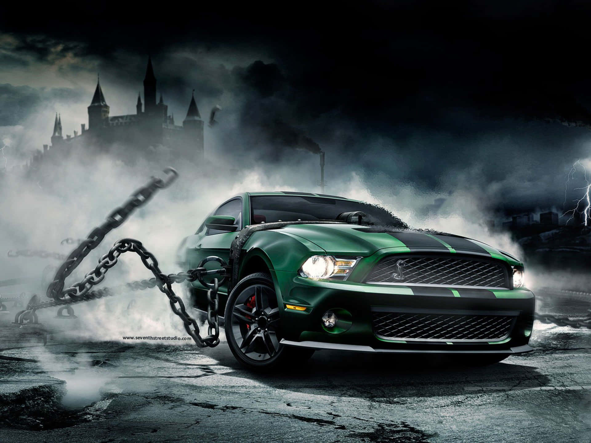 Fundo Do Ford Mustang